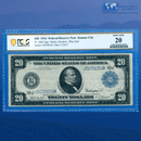 Fr.1002 1914 $20 Twenty Dollars FRN Kansas City, PCGS 20