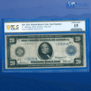 Fr.1008 1914 $20 Twenty Dollars FRN San Francisco, PCGS 15