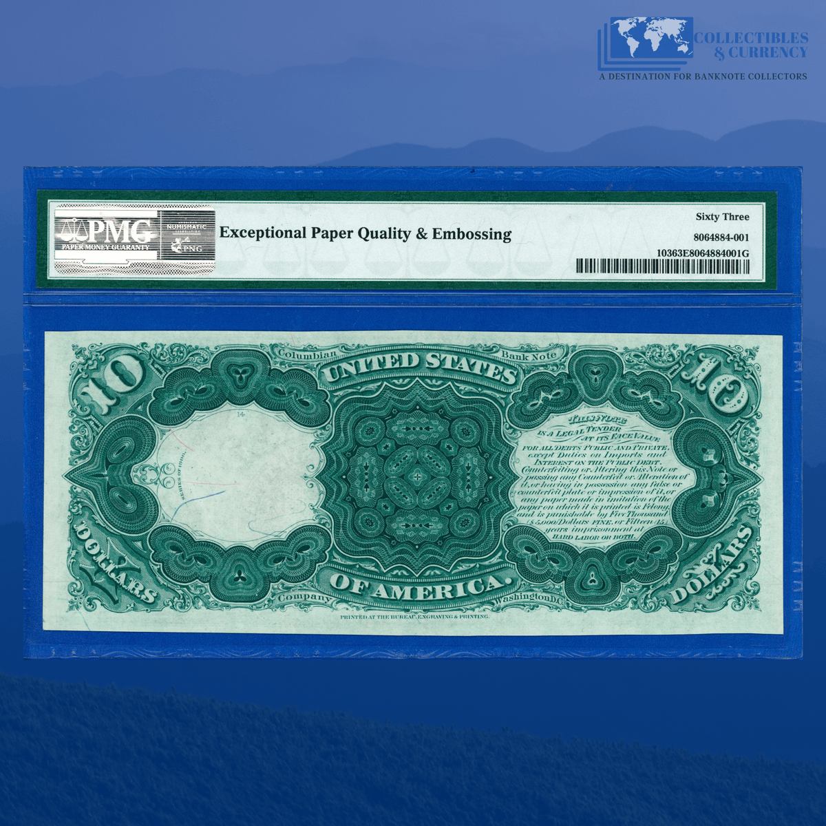 Fr.103 1880 $10 Ten Dollars 