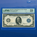 Fr.1051 1914 $50 Fifty Dollars FRN Chicago, PMG 25