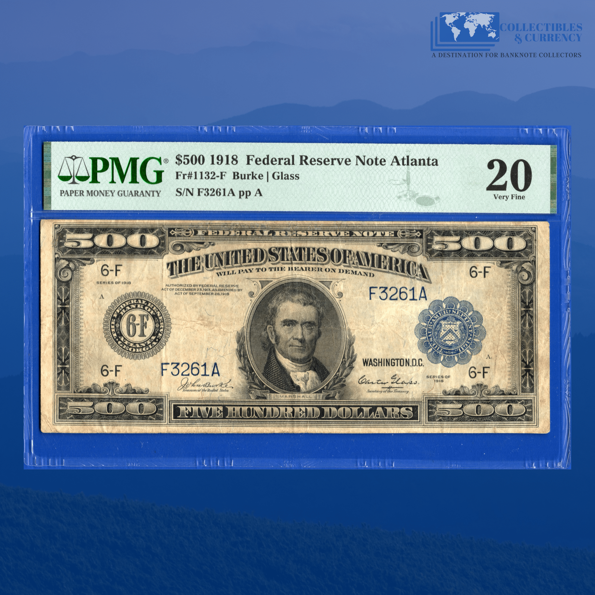 U.S. Federal Reserve Bank Notes (FRBNs) Small/Large Size Paper Money F