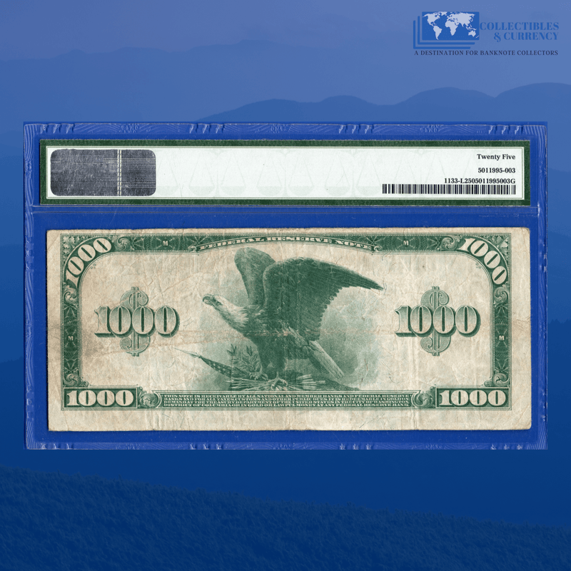 Fr.1133-L 1918 $100 Federal Reserve Note San Francisco, PMG 25