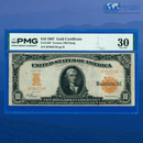 Fr.1168 1907 $10 Ten Dollars Gold Certificate "HILLEGAS NOTE", PMG 30 Comment