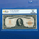 Fr.1172 1907 $10 Ten Dollars Gold Certificate "HILLEGAS NOTE", PCGS 20