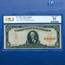 Fr.1172 1907 $10 Ten Dollars Gold Certificate "HILLEGAS NOTE", PCGS 55