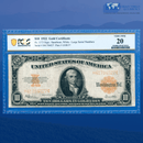 Fr.1173 1922 $10 Ten Dollars Gold Certificate "HILLEGAS NOTE", PCGS 20