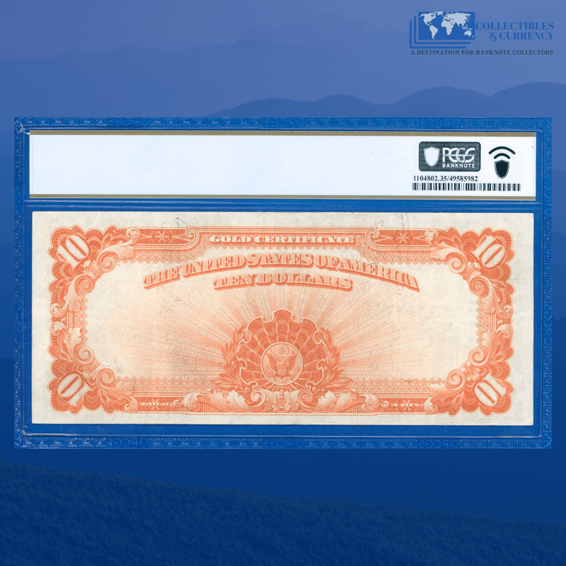 Fr.1173 1922 $10 Ten Dollars Gold Certificate "HILLEGAS NOTE", PCGS 35