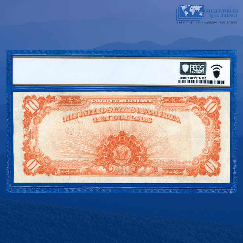 Fr.1173 1922 $10 Ten Dollars Gold Certificate "HILLEGAS NOTE", PCGS 40