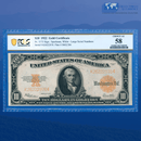 Fr.1173 1922 $10 Ten Dollars Gold Certificate "HILLEGAS NOTE", PCGS 58