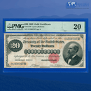 Fr.1178 1882 $20 Twenty Dollars Gold Certificate "GARFIELD", PMG 20