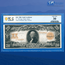 Fr.1185 1906 $20 Twenty Dollars Gold Certificate, PCGS 30