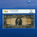 Fr.1186 1906 $20 Twenty Dollars Gold Certificate, PCGS 15 Comment