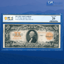 Fr.1187 1922 $20 Twenty Dollars Gold Certificate, PCGS 20