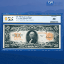 Fr.1187 1922 $20 Twenty Dollars Gold Certificate, PCGS 30
