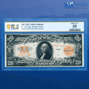 Fr.1187 1922 $20 Twenty Dollars Gold Certificate, PCGS 35
