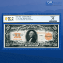 Fr.1187 1922 $20 Twenty Dollars Gold Certificate, PCGS 35