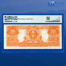 Fr.1187 1922 $20 Twenty Dollars Gold Certificate, PMG 30 Comment