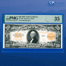 Fr.1187 1922 $20 Twenty Dollars Gold Certificate, PMG 35 Comment