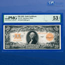 Fr.1187 1922 $20 Twenty Dollars Mule Gold Certificate, PMG 53 EPQ