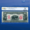 Fr.119 1901 $10 Ten Dollars "BISON" Legal Tender Note, PCGS 30