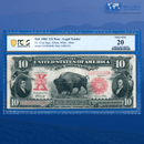 Fr.121m 1901 $10 Ten Dollars Mule "BISON" Legal Tender Note, PCGS 20
