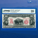 Fr.122 1901 $10 Ten Dollars "BISON" Legal Tender Note, PMG 20 Comment