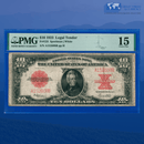 Fr.123 1923 $10 Ten Dollars "POKER CHIP" Legal Tender Note, PMG 15