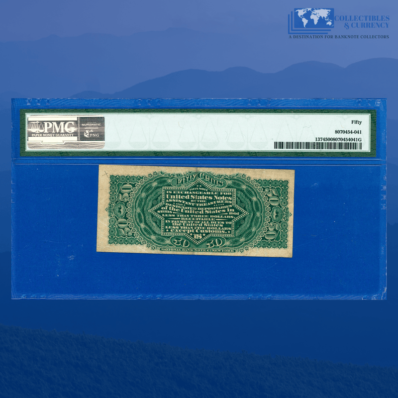 Fr.1374 50 Cents Fourth Issue Fractional Currency "LINCOLN", PMG 50