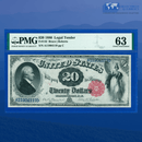 Fr.142 1880 $20 Twenty Dollars "Hamilton" Legal Tender Note, PMG 63