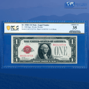 Fr.1500 1928 $1 One Dollar Bill "FUNNYBACK" Legal Tender Notes, PCGS 35