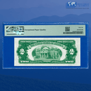 Fr.1502 1928A $2 Two Dollars Legal Tender Note, PMG GEM 66 EPQ