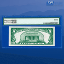 Fr.1525 1928 $5 Five Dollars Legal Tender Star Note, PMG 63