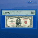 Fr.1534 1953B $5 Five Dollars Legal Tender Note, C/A Block, PMG 65 EPQ