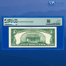 Fr.1534 1953B $5 Five Dollars Legal Tender Note, C/A Block, PMG 66 EPQ