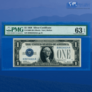 Fr.1600 1928 $1 One Dollar Silver Certificate "FUNNYBACK", PMG 63 EPQ