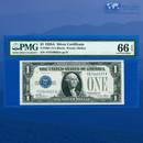 Fr.1601 1928A $1 One Dollar Silver Certificate "FUNNYBACK", PMG 66 EPQ