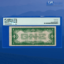 Fr.1605 1928E $1 One Dollar Silver Certificate "FUNNYBACK", Key Note, H/B Block, PMG 25