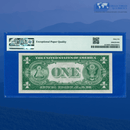 Fr.1610 1935A $1 One Dollar Silver Certificate Experimental "S", PMG GEM 66 EPQ