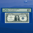 Fr.1621 1957B $1 One Dollars Silver Certificate, PMG Superb GEM 67 EPQ