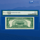 Fr.1655 1953 $5 Five Dollars Silver Certificate, PMG 64 EPQ