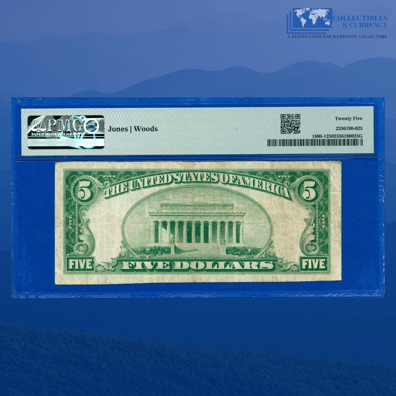 Fr.1800-1 1929 $5 First National Bank Of OSCEOLA Mills, PA Charter