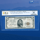 Fr.1800-2 1929 $5 Anglo National Bank Of SAN FRANCISCO, CA, Charter