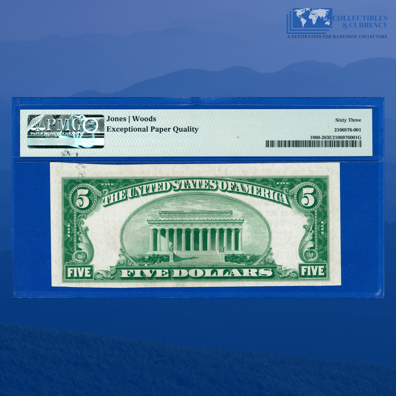 Fr.1800-2 1929 $5 National Bank & Trust Of YORK, PA, Charter