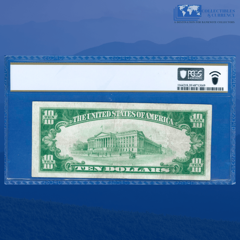 Fr.1801-1 1929 $10 First National Bank Of ATTLEBORO, MA, Charter