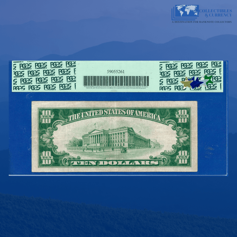 Fr.1801-1 1929 $10 First National Bank Of MIAMI BEACH, FL, Charter