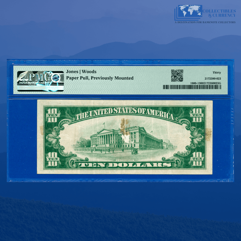 Fr.1801-1 1929 $10 National Trust & Savings Bank Of SAN DIEGO, CA Charter