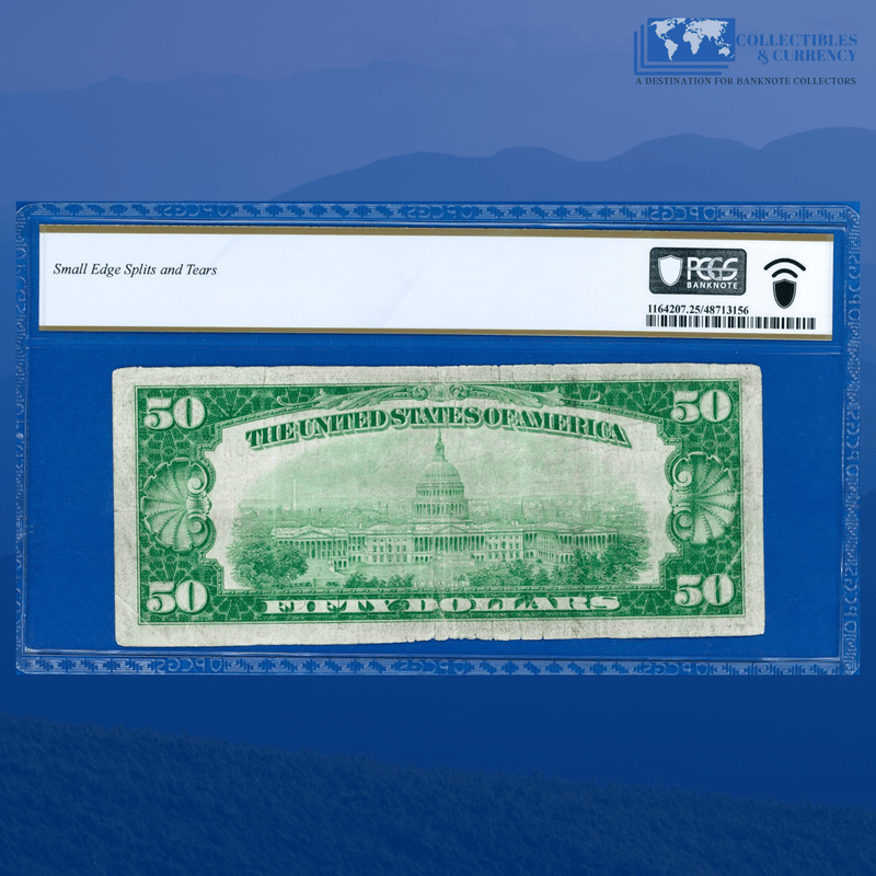 Fr.1803-1 1929 $50 First National Bank Of BOISE, ID, Charter