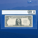 Fr.1914 1988 $1 FRN San Francisco, OVERPRINT ON BACK ERROR, PCGS 64 PPQ
