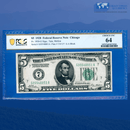 Fr.1950-G 1928 $5 Five Dollars FRN Chicago, PCGS 64