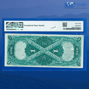 Fr.20 1875 $1 One Dollar Legal Tender Note, Flaming Red Seal, PMG CU 63 EPQ